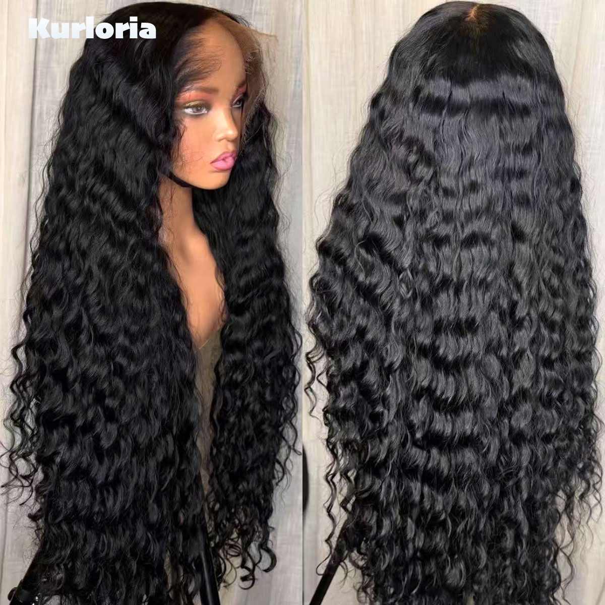 Glueless Wear And Go Human Hair Wig - Peruca de Cabelo Humano 100% Preto