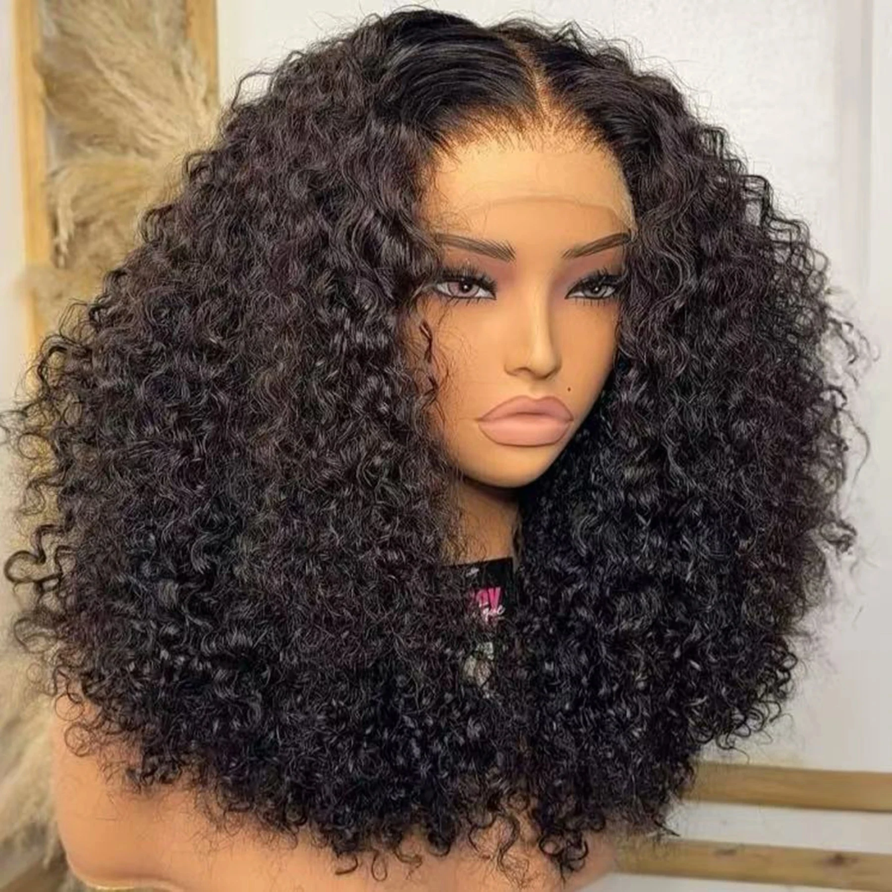 Glueless Wear And Go Human Hair Wig - Peruca Curta Bob com Renda Frontal