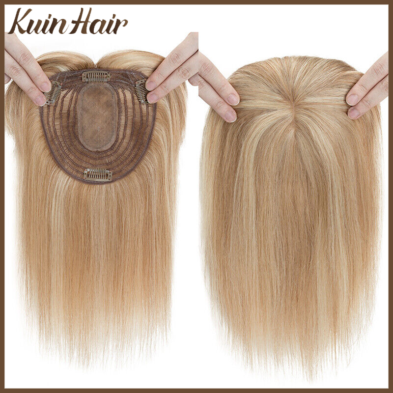 Base de seda superior feminino - Seamless Clip In Hair Extensions Human Hair avaliação e preço