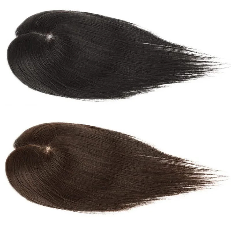 Base de seda superior feminino - Seamless Clip In Hair Extensions Human Hair avaliação e preço