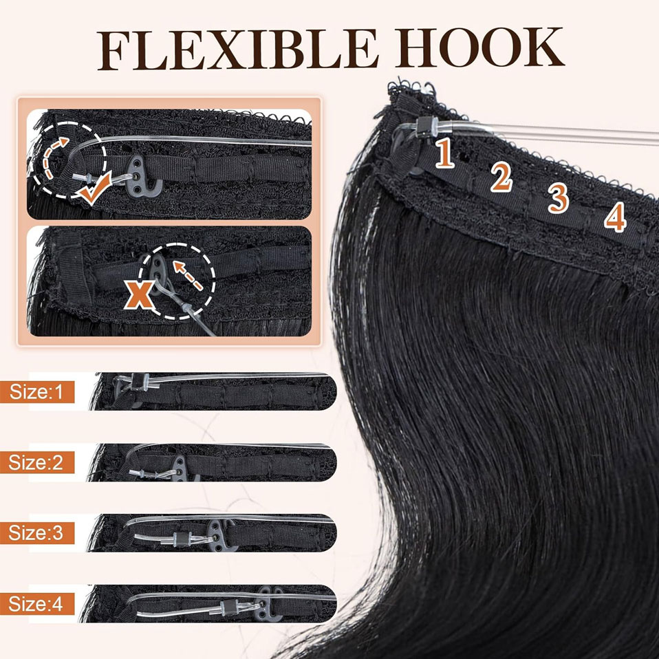 S-noilite fio em extensões de  - Invisible Tape In Extensions Real Hair avaliação e preço