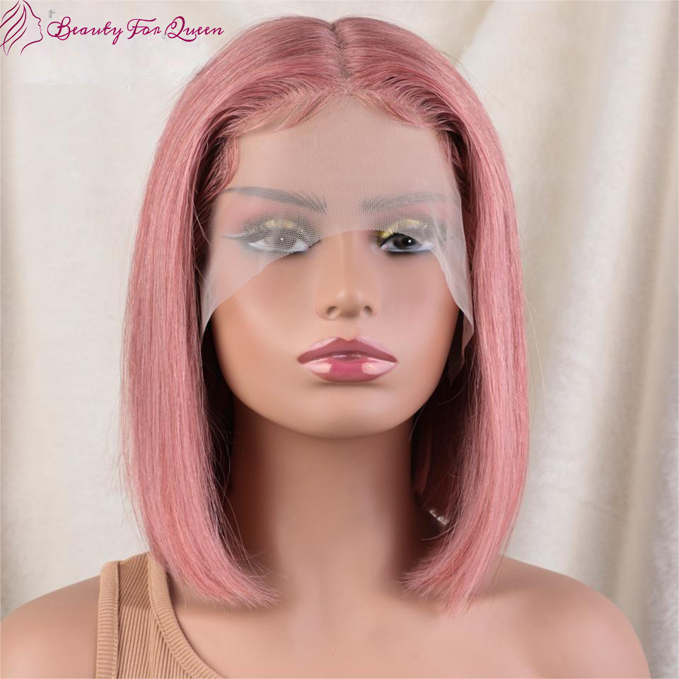 Peruca curta, lisa, estilo «bo - Short Pixie Cut Wig Human Hair Cheap avaliação e preço