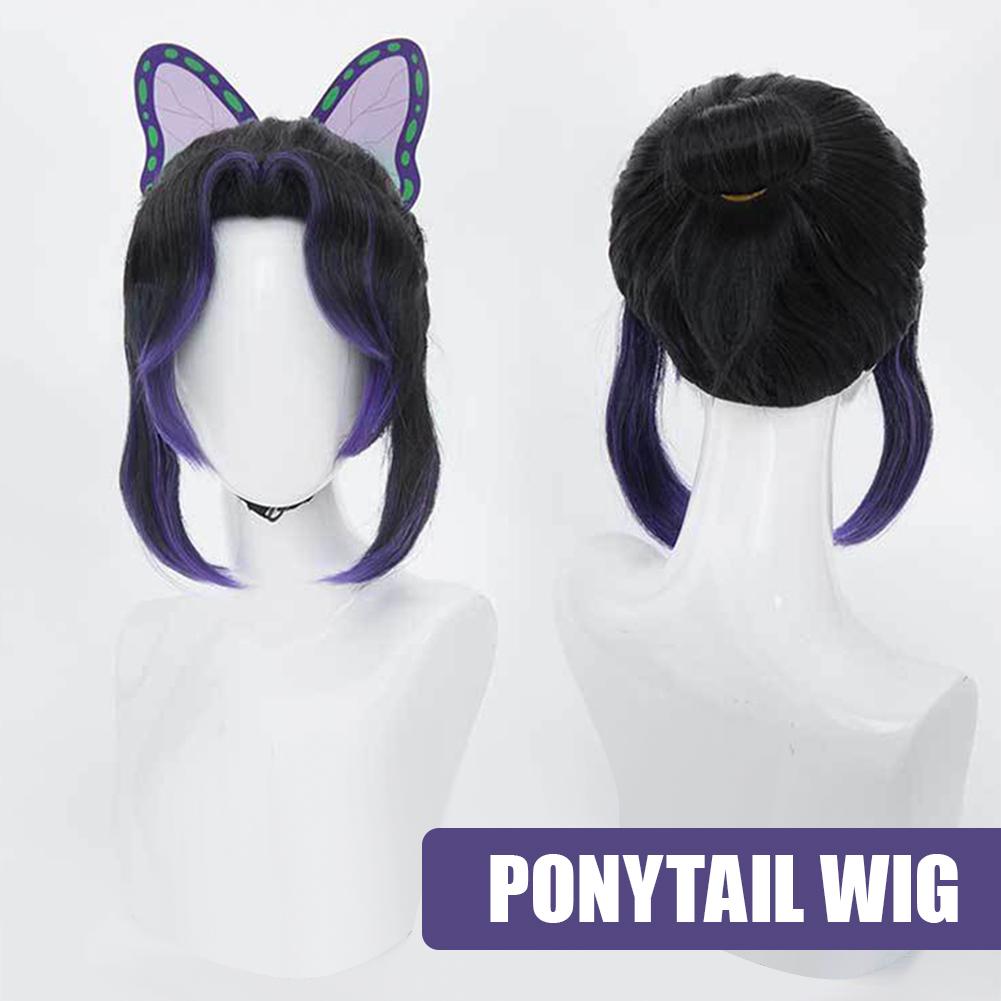 Alta qualidade kochou shinobu  - Synthetic Braided Wigs For Black Women avaliação e preço