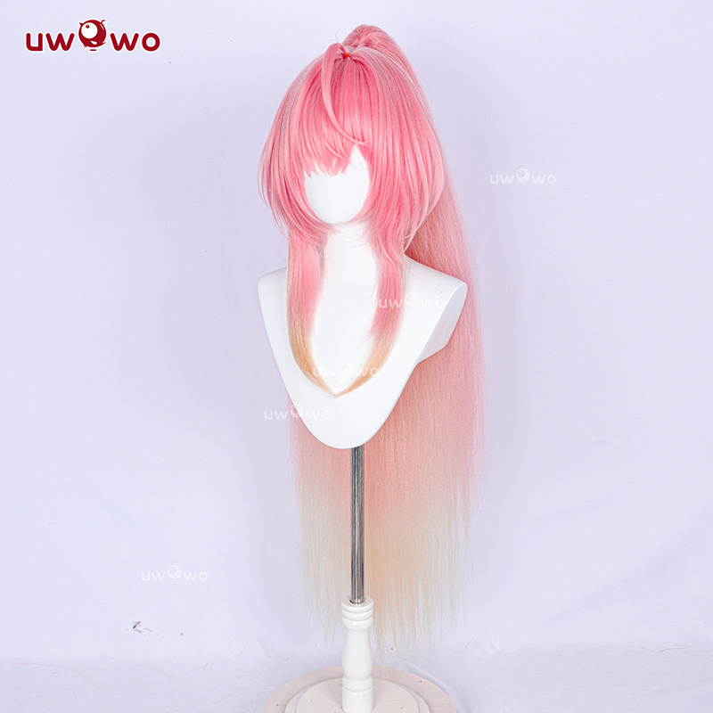 Peruca UWOWO Aemeath do Jogo W - Synthetic Wigs avaliação e preço
