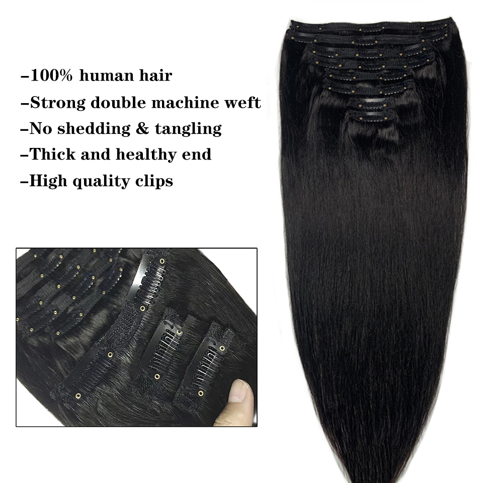 Extensões de cabelo com presil - Invisible Tape In Extensions Real Hair avaliação e preço