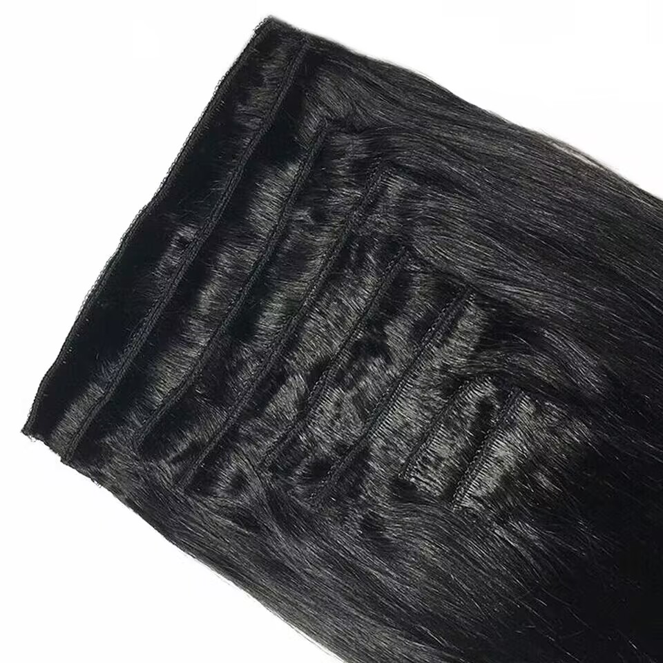 Extensões de cabelo com presil - Invisible Tape In Extensions Real Hair avaliação e preço